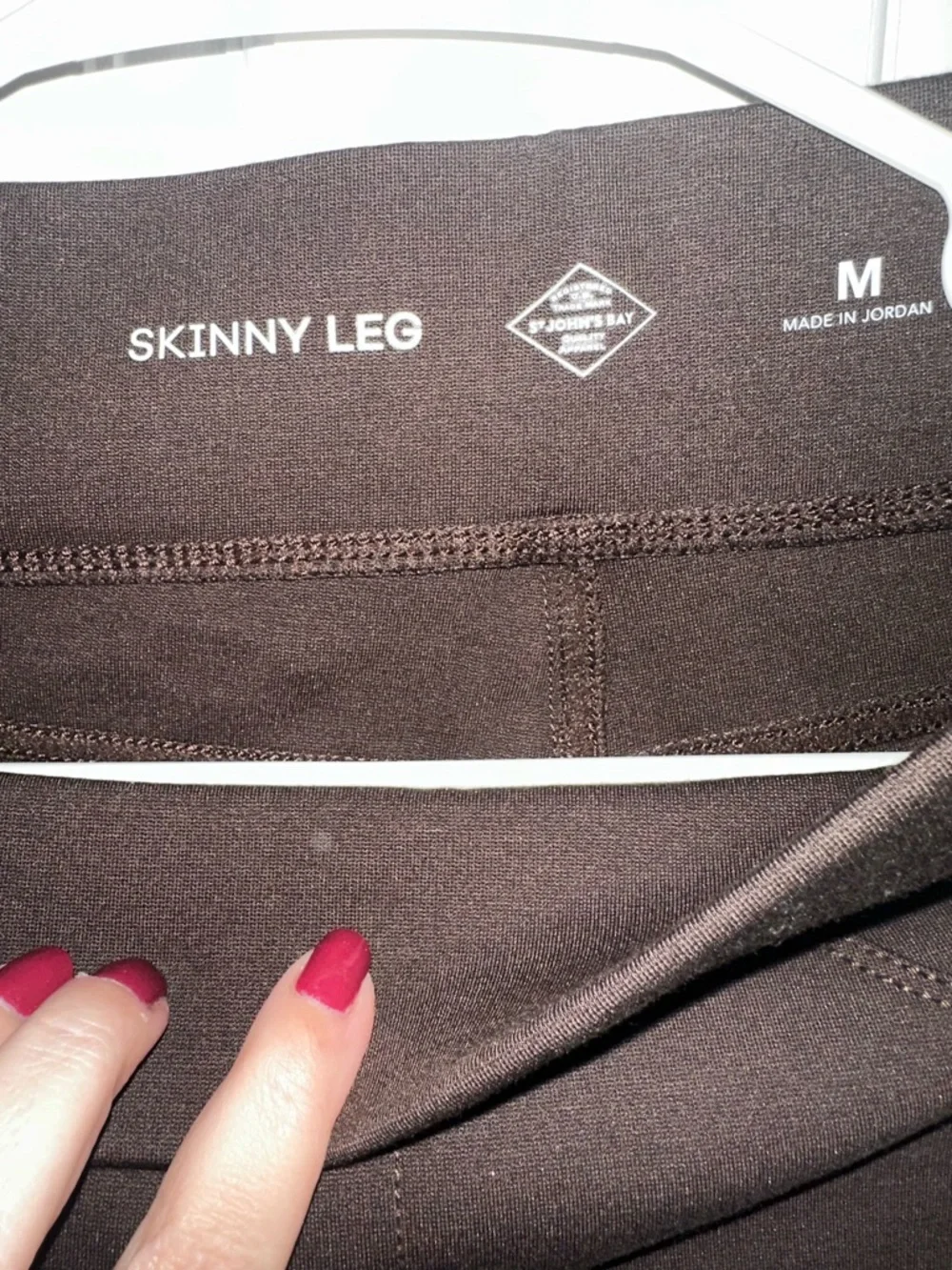 St. John's Bay Brown Skinny Dress Pants